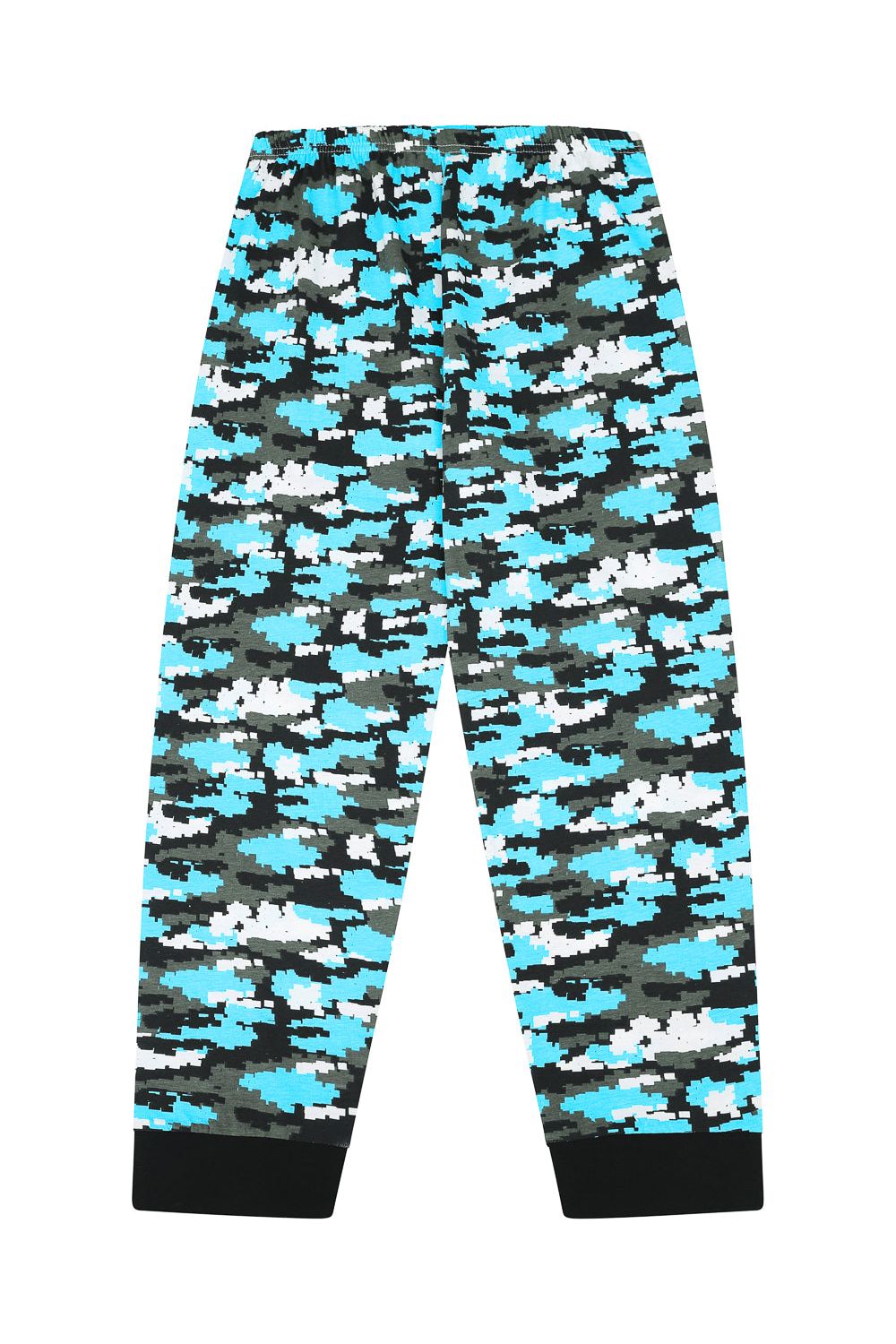 Boys All I Care About Is Gaming Blue Camouflage Pyjamas - Pyjamas.com