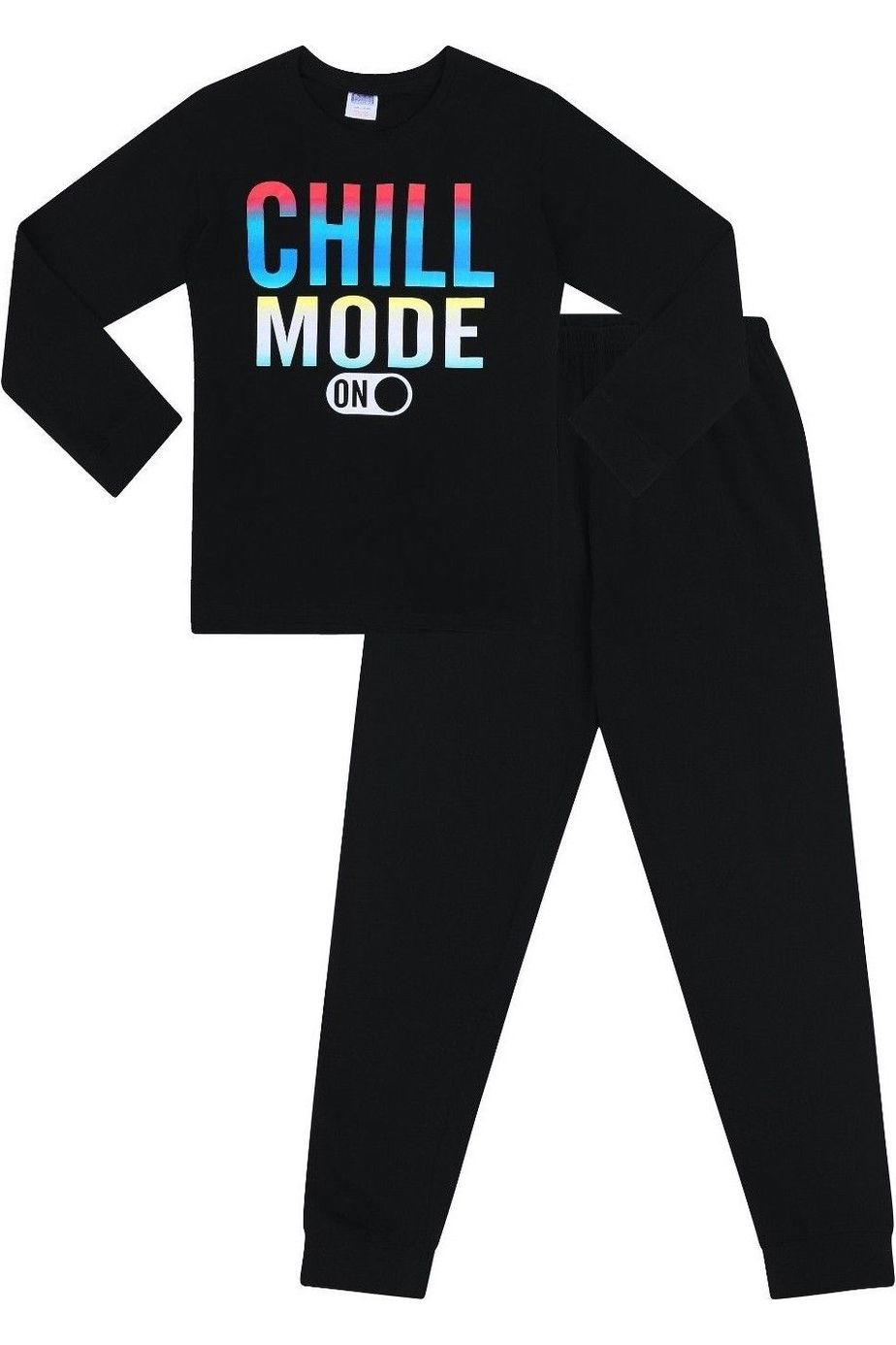 Boys Chill Mode On Long Pyjamas - Pyjamas.com