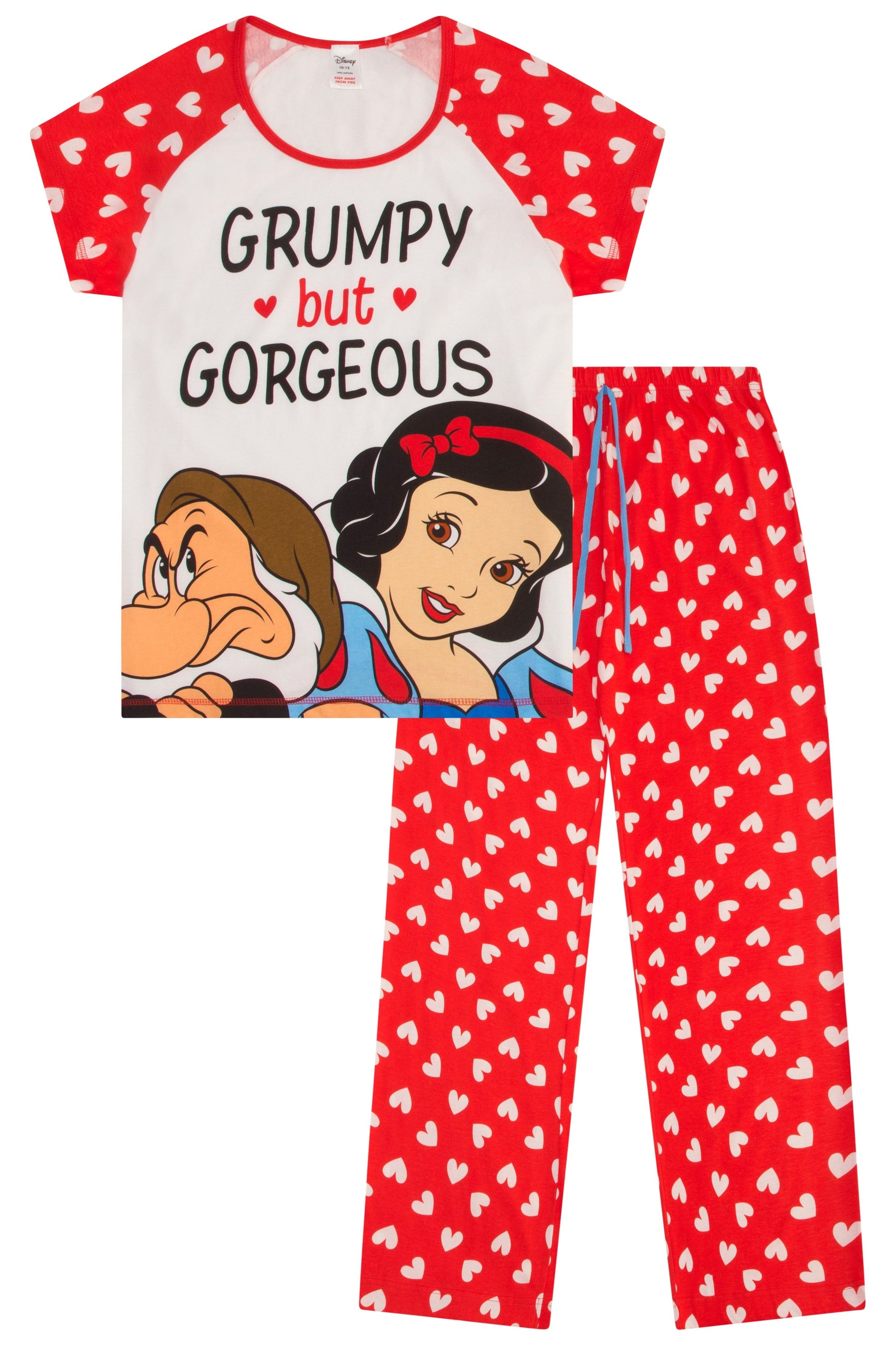 Ladies Snow White Long Pyjamas - Pyjamas.com