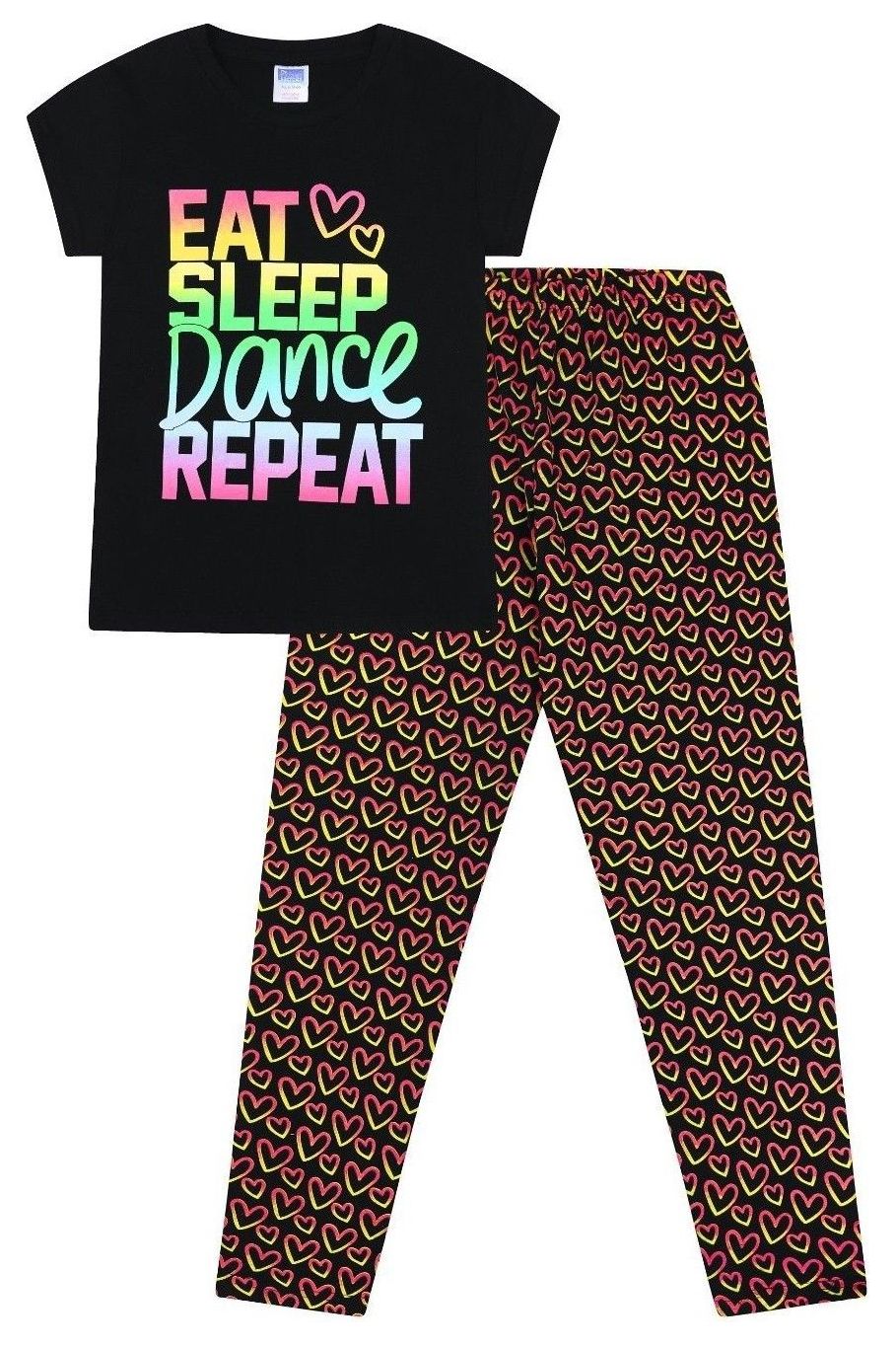 Girls Eat Sleep Dance Long Pyjamas - Pyjamas.com