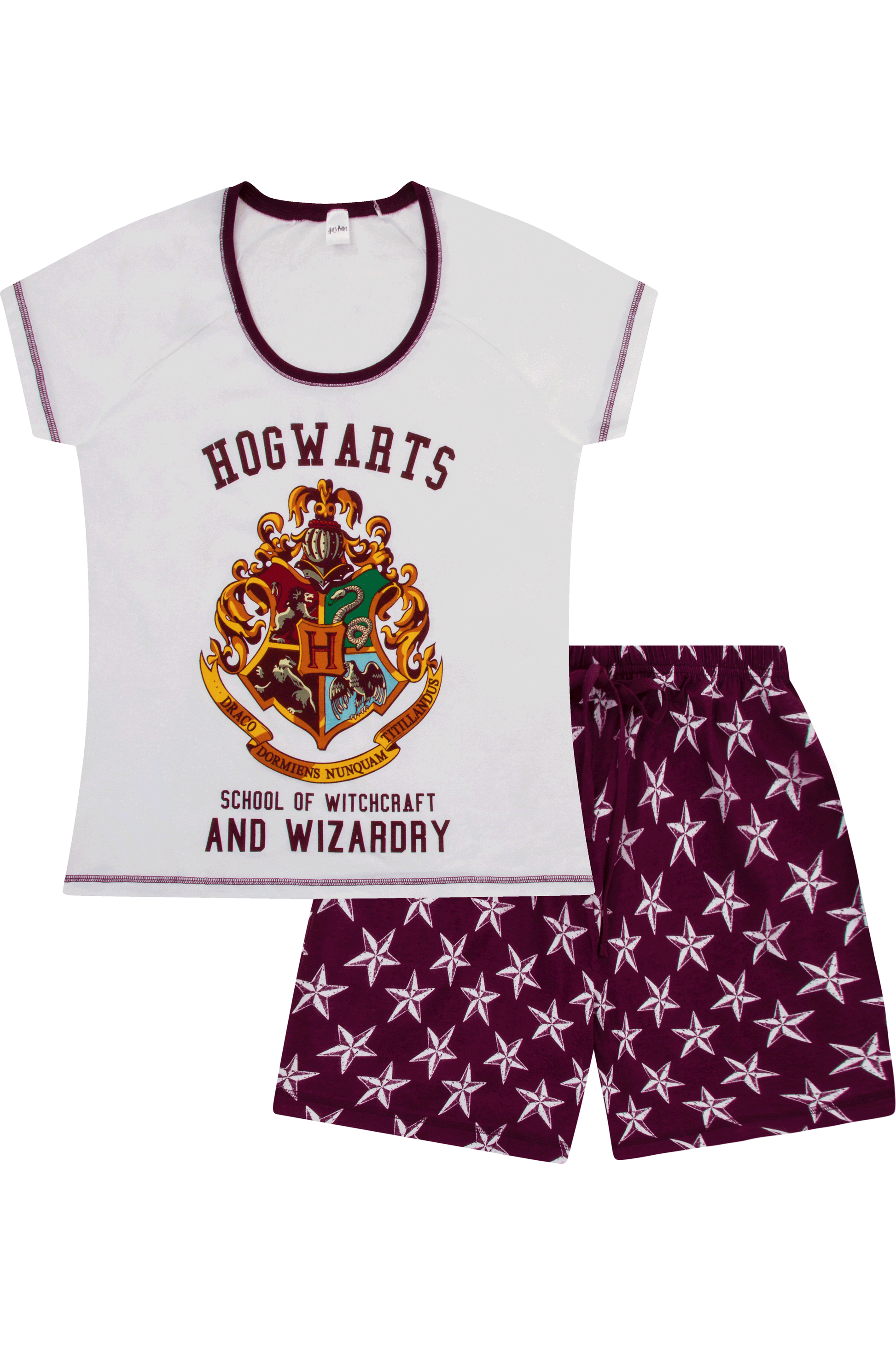 Ladies Harry Potter Hogwarts Short Pyjamas - Pyjamas.com