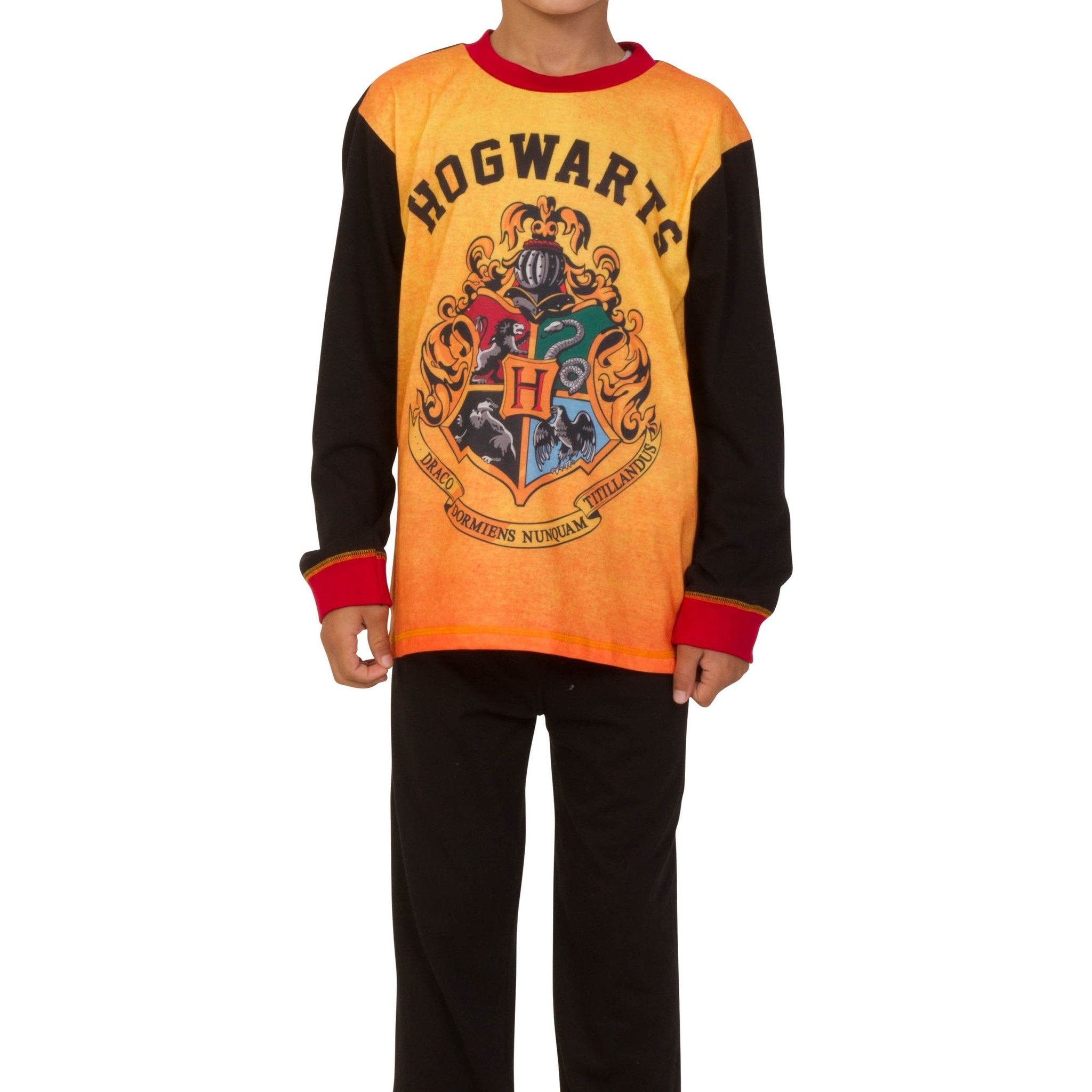 Boys Harry Potter Hogwarts Long Pyjamas - Pyjamas.com