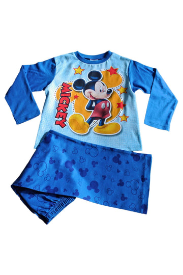 Boys Mickey Mouse Long Pyjamas 2-3 Years