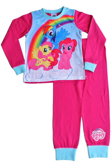 Girls My Little Pony Rainbow Long Pyjamas 9-10 Years