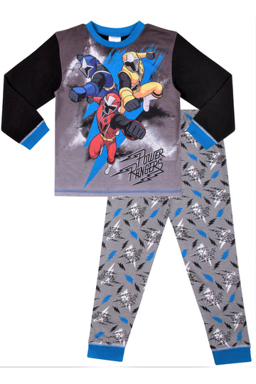 Boys Power Rangers Ninja Steel Long Pyjamas - Pyjamas.com