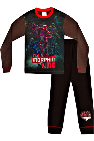 Power Rangers 'It's Morphin Time' Long Pyjamas - Pyjamas.com