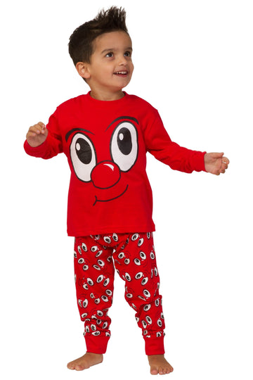 Funny Face Red Long Pyjamas