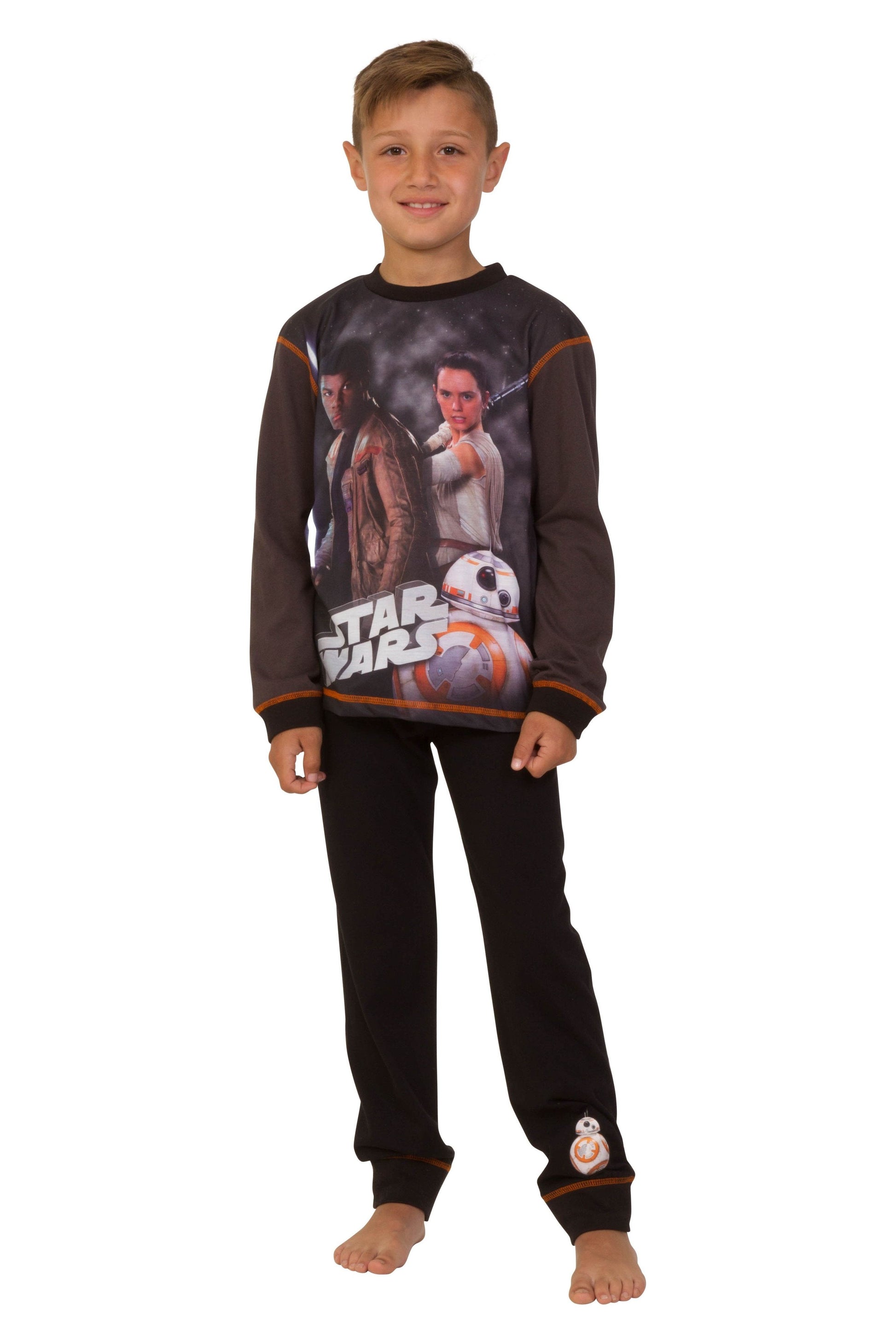 Boys Star Wars The Force Awakens Long Pyjamas - Pyjamas.com