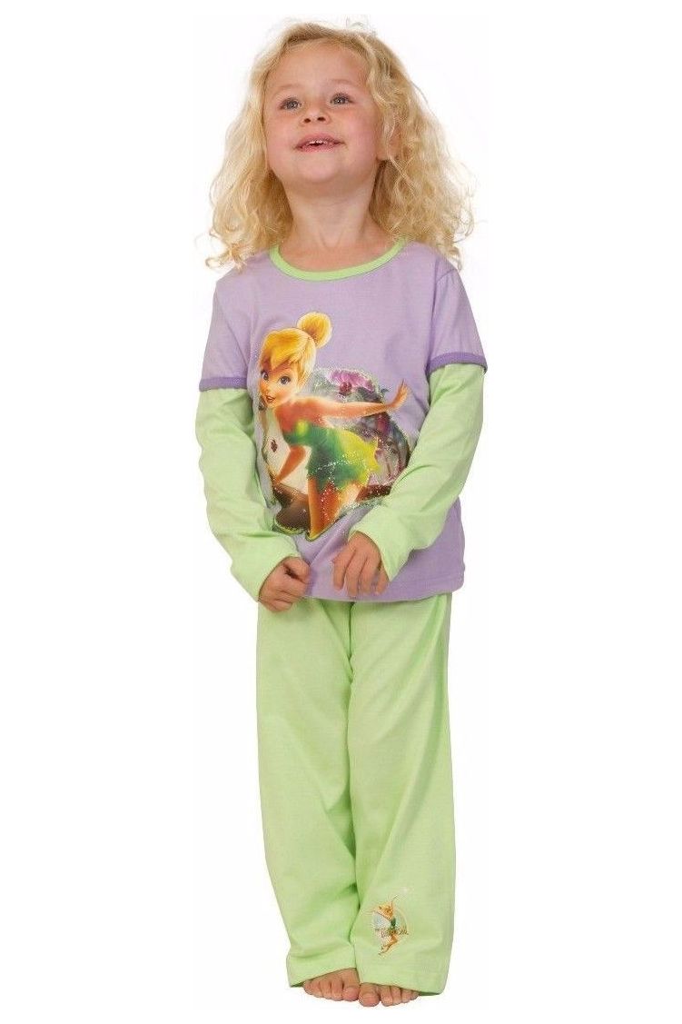 Girls Tinkerbell Long Pyjamas