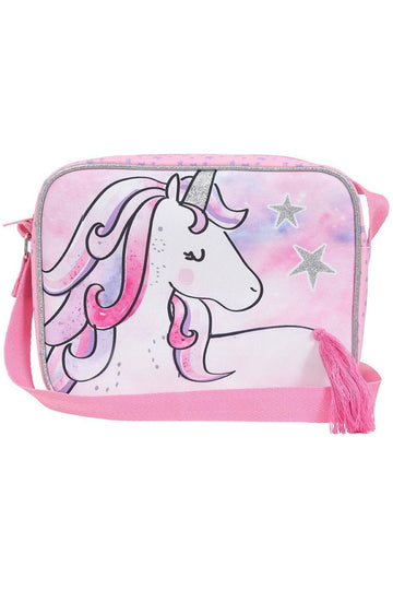 Girls Unicorn Star Pink Lunch Bag, Kids Lunch Box