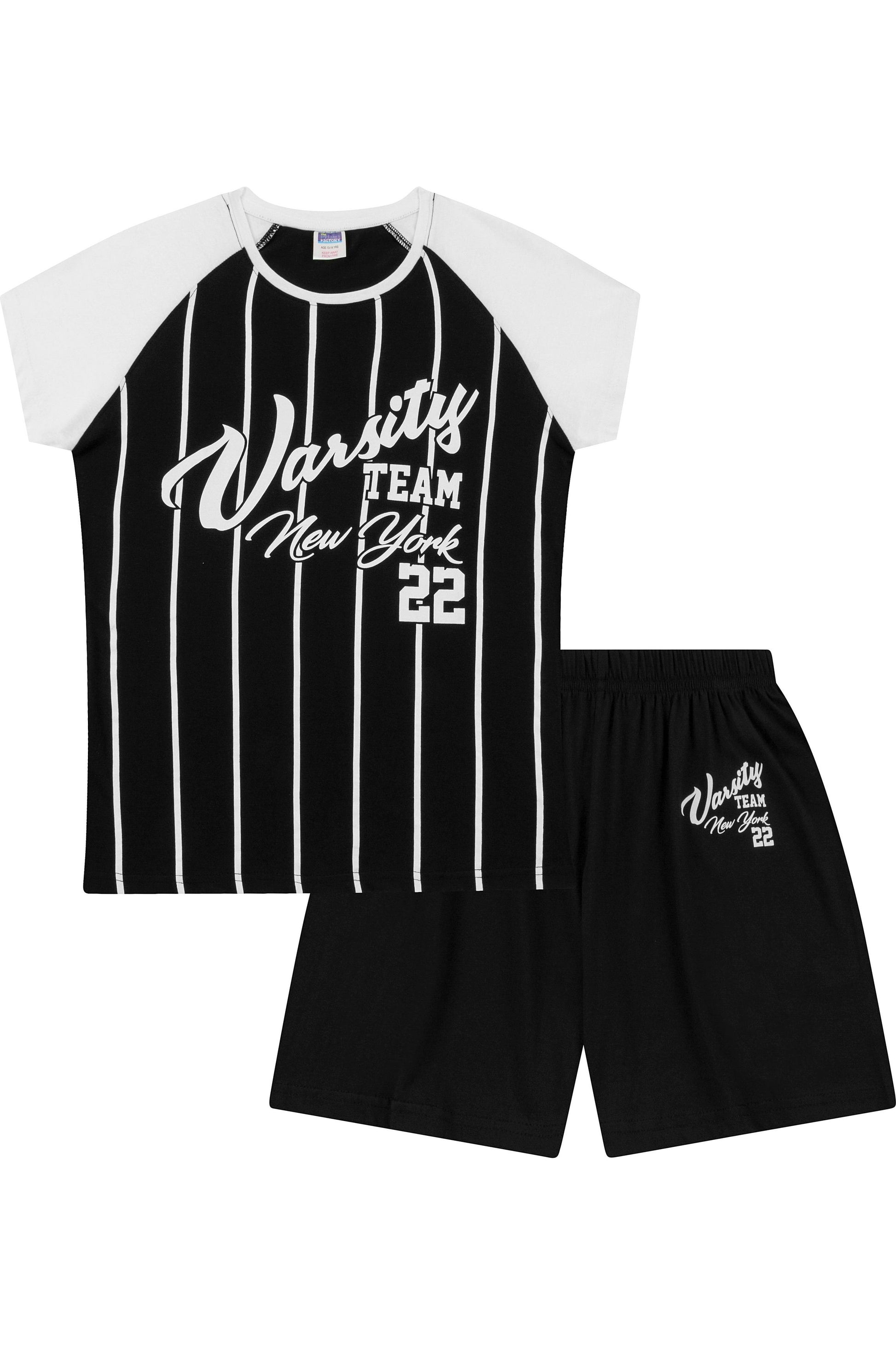 Girls Varsity Team Short Pyjamas - Pyjamas.com