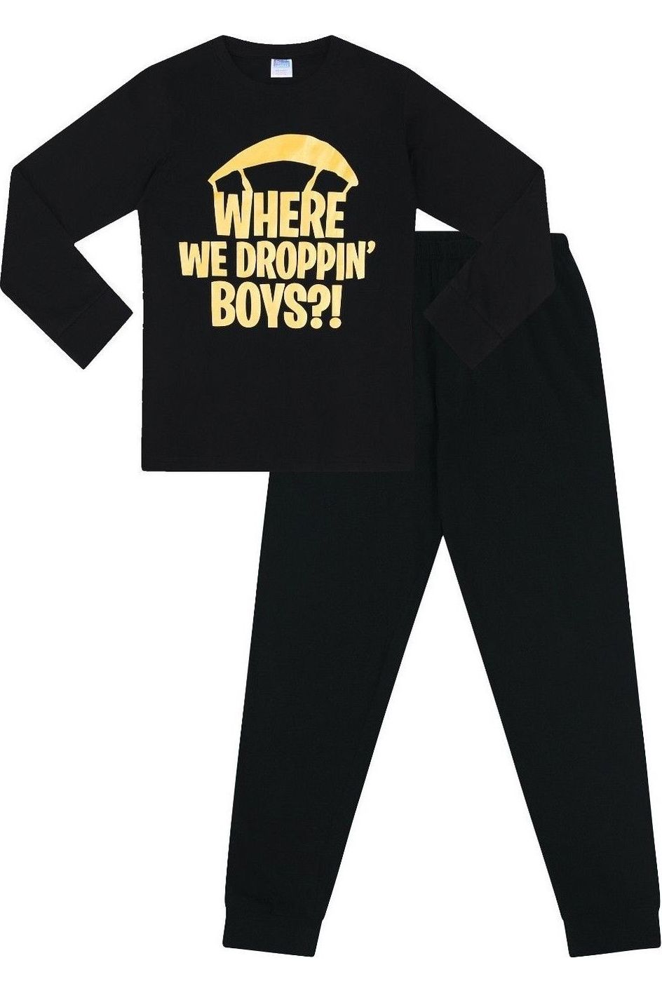 Boys Where We Droppin' Long Pyjamas - Pyjamas.com